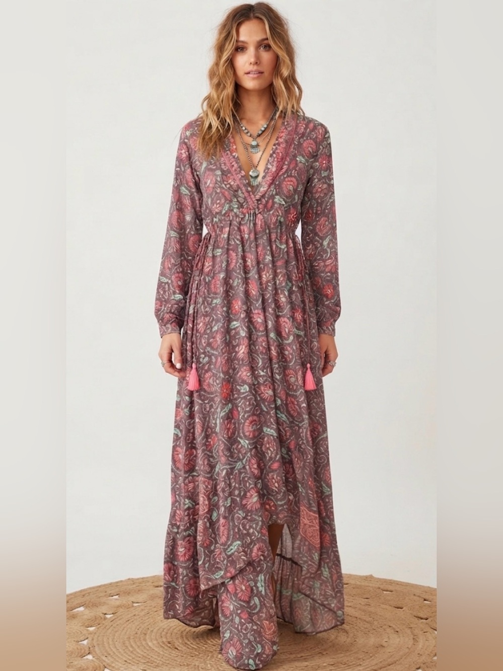 Karma Highway Maxi Dress: O/S